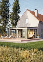 Palmako Glashaus Lumi 23,3 m² - (Wintergartenanbau) Slide Plus