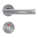 Vorschaubild Griffwerk Türgriff LORITA PROFESSIONAL Schraubrosette- Edelstahl matt