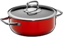 WMF Topf-Set Fuisontec Compact Red 3-tlg.