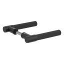 Vorschaubild Griffwerk Griffpaar VAYA 136 ARIS Fast2Fix Graphitschwarz 