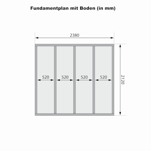 Karibu Saunahaus Fasssauna Quadro 1 Plus - 38 mm inkl. gratis Sauna-Zubehörset im Wert von 234,94 €