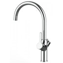 Vorschaubild 4 Wege Wasserhahn Küchenarmatur, BOD, mit 360° schwenkbarem U-Auslauf, Verchromt