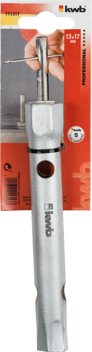 kwb Rohr-Steckschlüssel 13 x 17 mm 111317