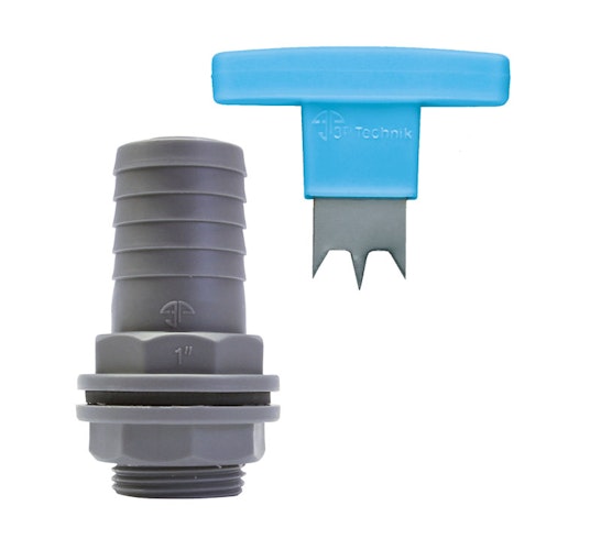 REWATEC 3P Schlauchtülle 32 mm