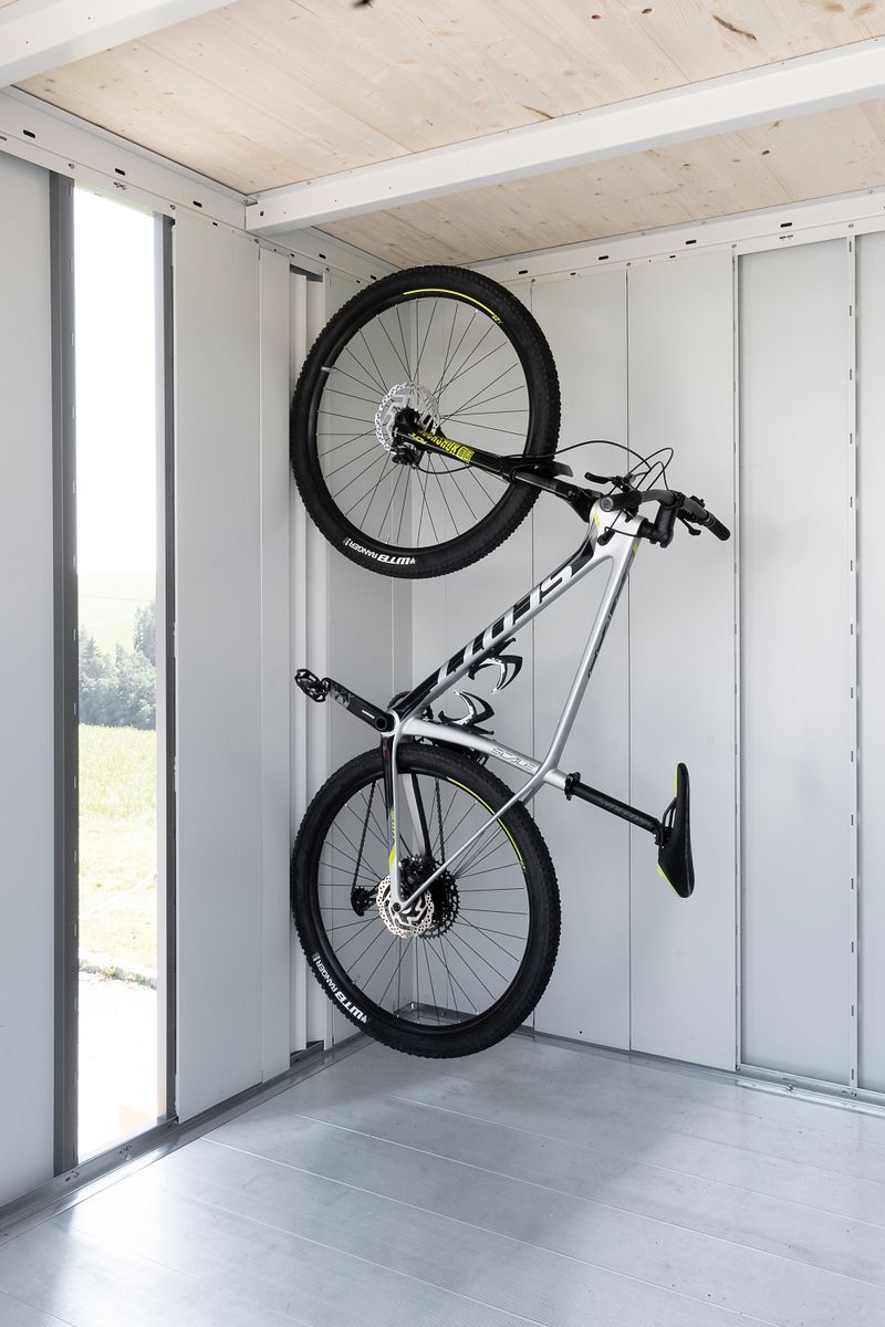 BIOHORT Bikemax, Metall, grauweiß - weiss - Image 2