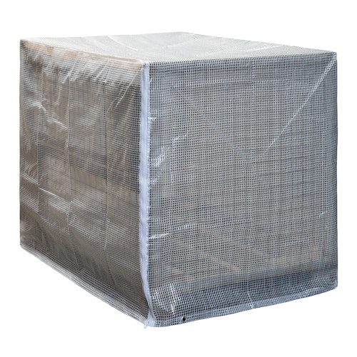 NOOR Palettenhaube LDPE 125 x 85 x 98 cm (LxBxH) 120 gr/m² ideal für Gitterboxen und Paletten