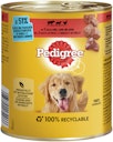Vorschaubild Pedigree Classic 3 Sorten Fleisch Hundenassfutter