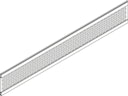 OSMO ALU Dekor Ovale 19x277, 184cm Alu Anthrazit