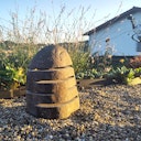 BambusBASIS Steinlampe - handgefertigt