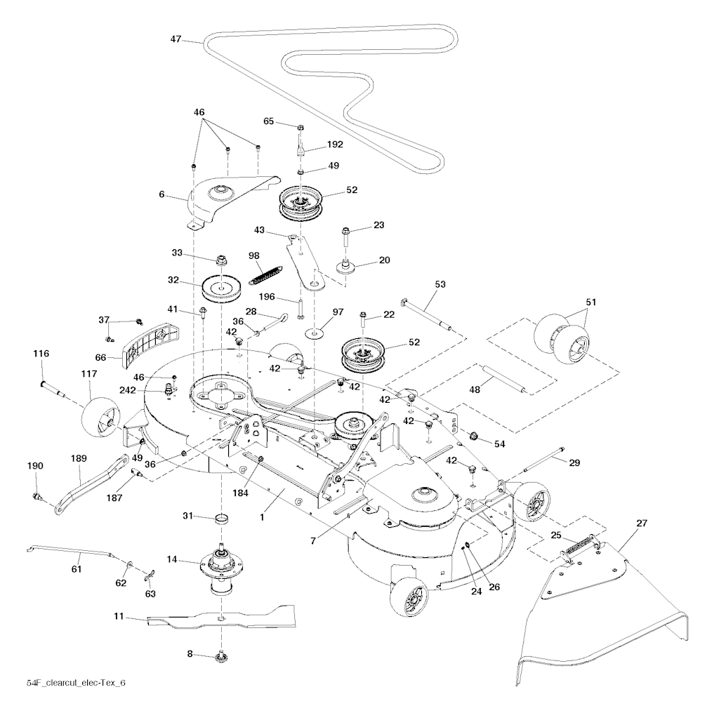 Explosionszeichnung Ersatzteile