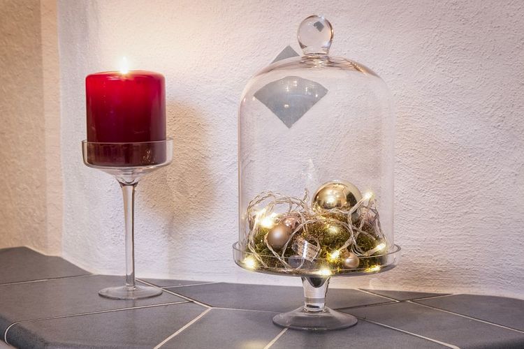 Konstsmide Weihnachtsbeleuchtung  LED Lichterkette 10 warmweiße Dioden