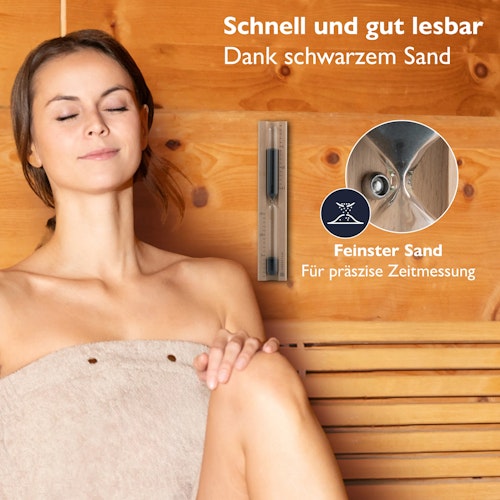 Liebenstein Sauna Sanduhr - Made in Germany