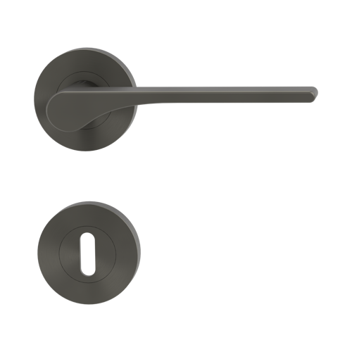 Griffwerk Türgriff LEAF LIGHT SIEGER DESIGN - Samtgrau, Kaschmirgrau, Graphitschwarz