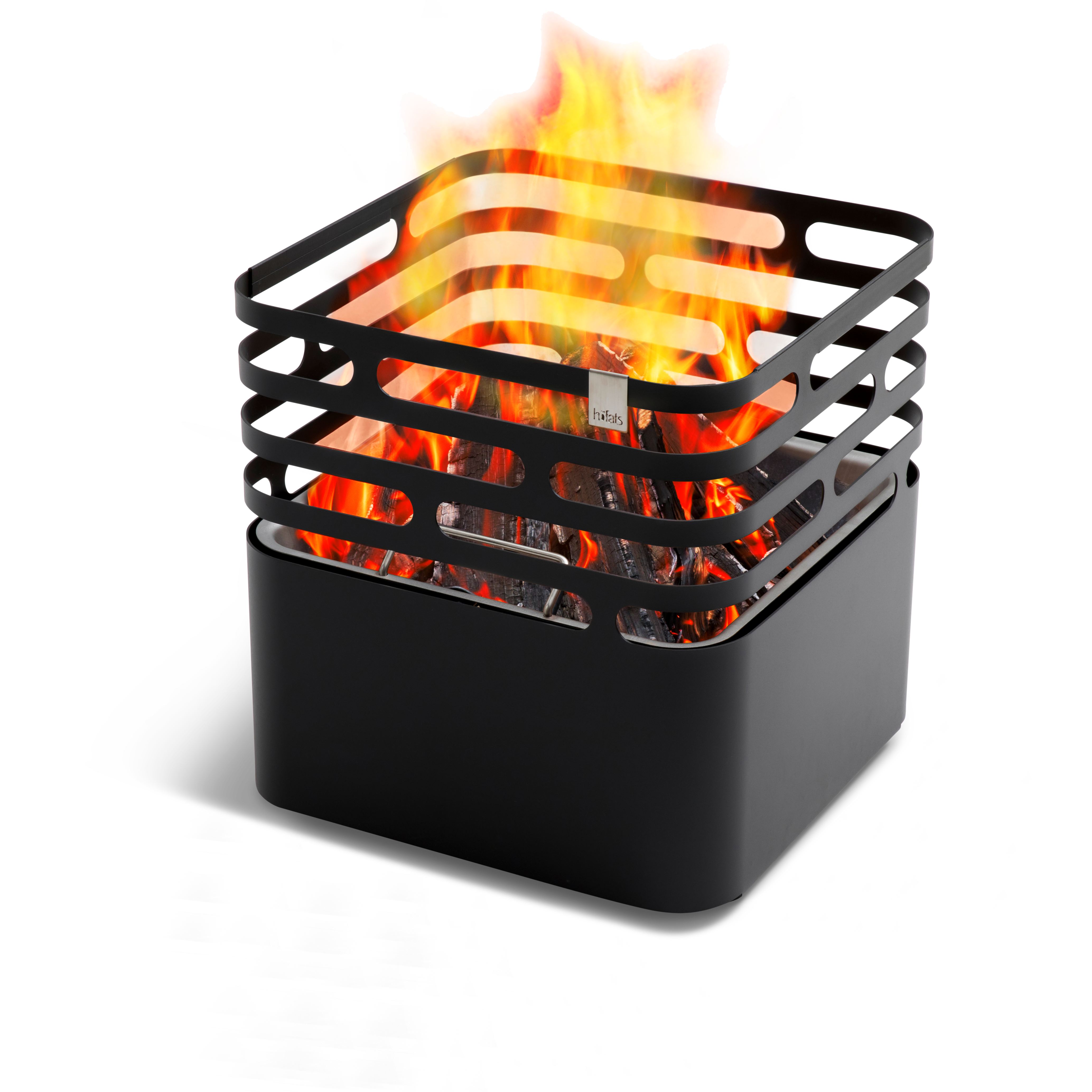 höfats CUBE Feuerkorb schwarz