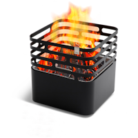 höfats CUBE Feuerkorb schwarz