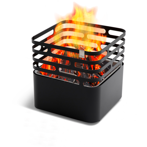 höfats CUBE Feuerkorb schwarz