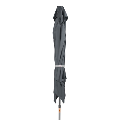 doppler Mittelmastschirm ALU EXPERT 350 x 350 Telescope, Aluminium Silber / 100 % Polyester 180 g/m²