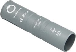by,schulz Distanzhülse G.Shim 120 mm schwarz Basis-Ø 27,2, Erweiterung auf Ø 30,9