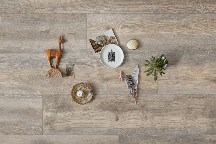 HANDMUSTER MEISTER Designboden MeisterDesign. flex DD 400 Wildeiche grau 6977