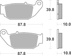 SBS Bremsbelag 915HF Street Ceramic