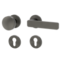 Vorschaubild Griffwerk Wechselgarnitur VAYA 265 MINIMAL MODERN fast2fix Fast2Fix Rosetten rund Knopf R2 Kaschmirgrau R