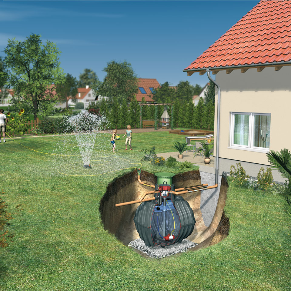 Graf Carat Komplettpaket Garten-Komfort begehbar 10,000 l