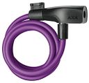 Vorschaubild Axa Kabelschloss Resolute 8/120 violett