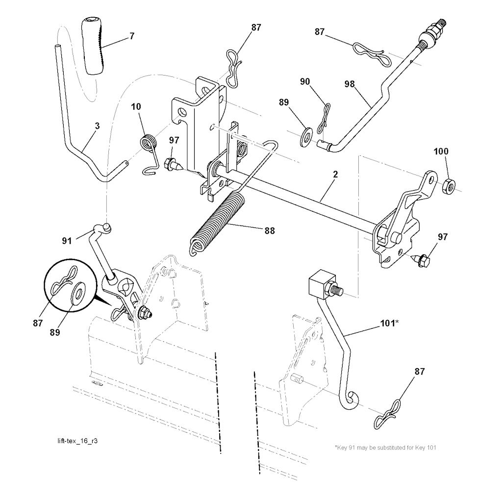 Explosionszeichnung Ersatzteile