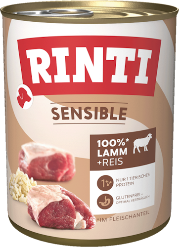 RINTI Sensible 800 Gramm Hundenassfutter