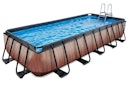 Vorschaubild EXIT rechteckiger Rahmenpool Premium mit Sandfilteranlage