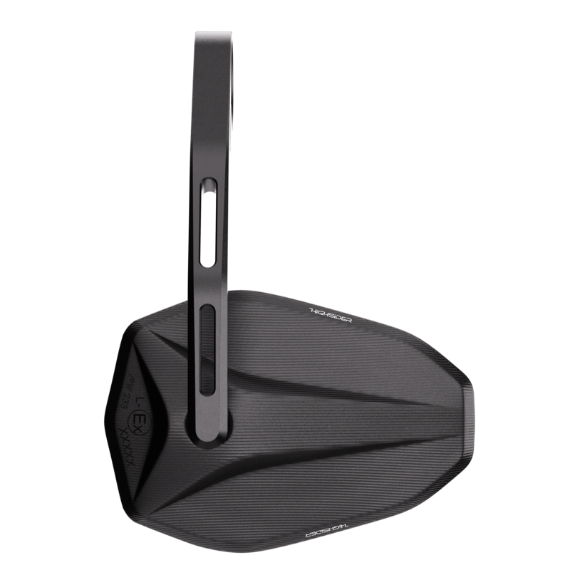 HIGHSIDER pro Lenkerendenspiegel Victory-X Schwarz (1Stck.)
