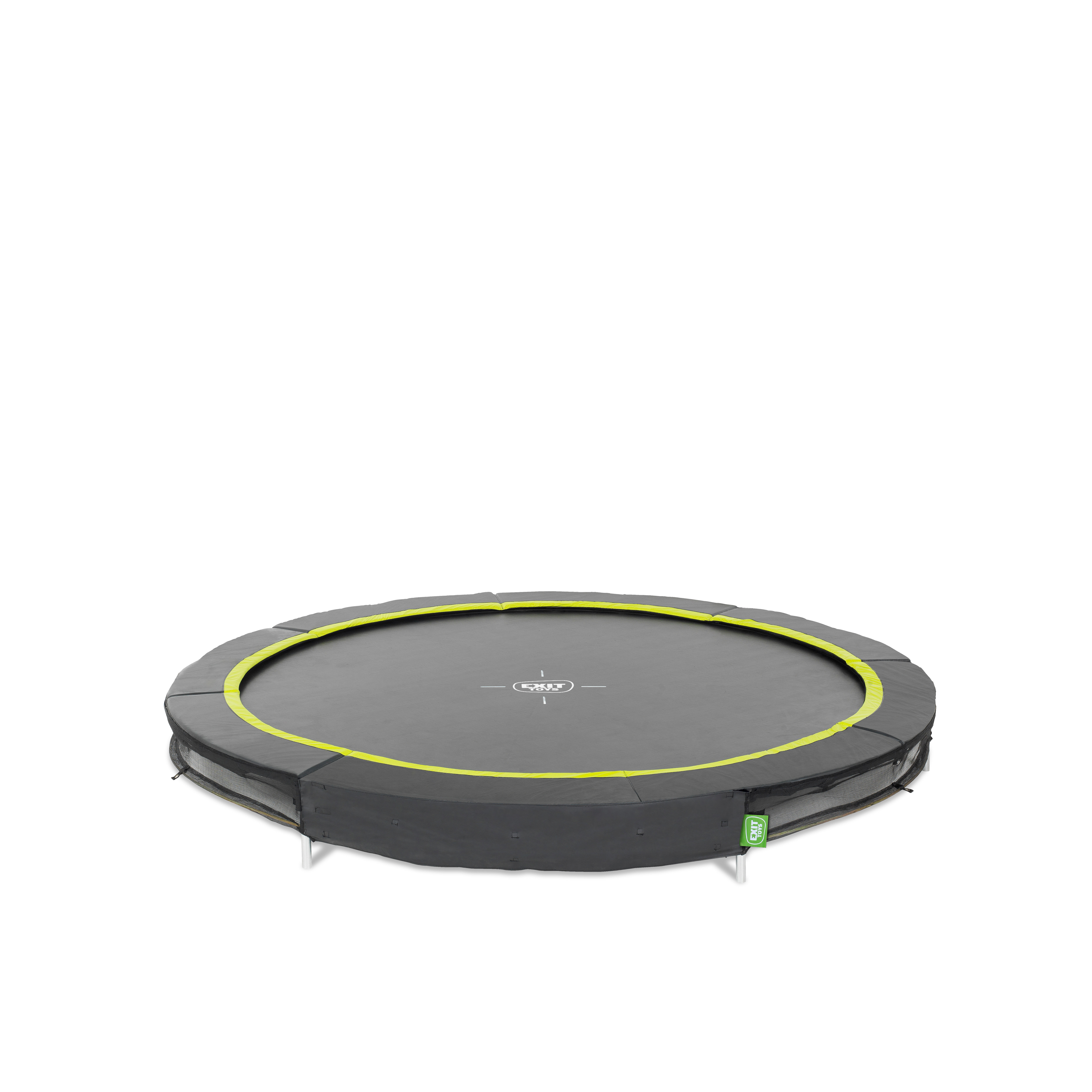 EXIT Silhouette sports Bodentrampolin Ø 244 cm schwarz