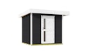 Vorschaubild Weka Gartenhaus Designhaus 172 mit Vordach (50 cm) und Design-Einzeltüre