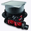 Vorschaubild KESSEL 73100.10X - Rückstaudoppelverschluss Staufix SWA für Bodenplatte DN 100 - befliesbare Abdeckung