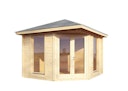 Vorschaubild Wolff Finnhaus Gartenhaus 5-Eckhaus Katrin 44-A/B/C