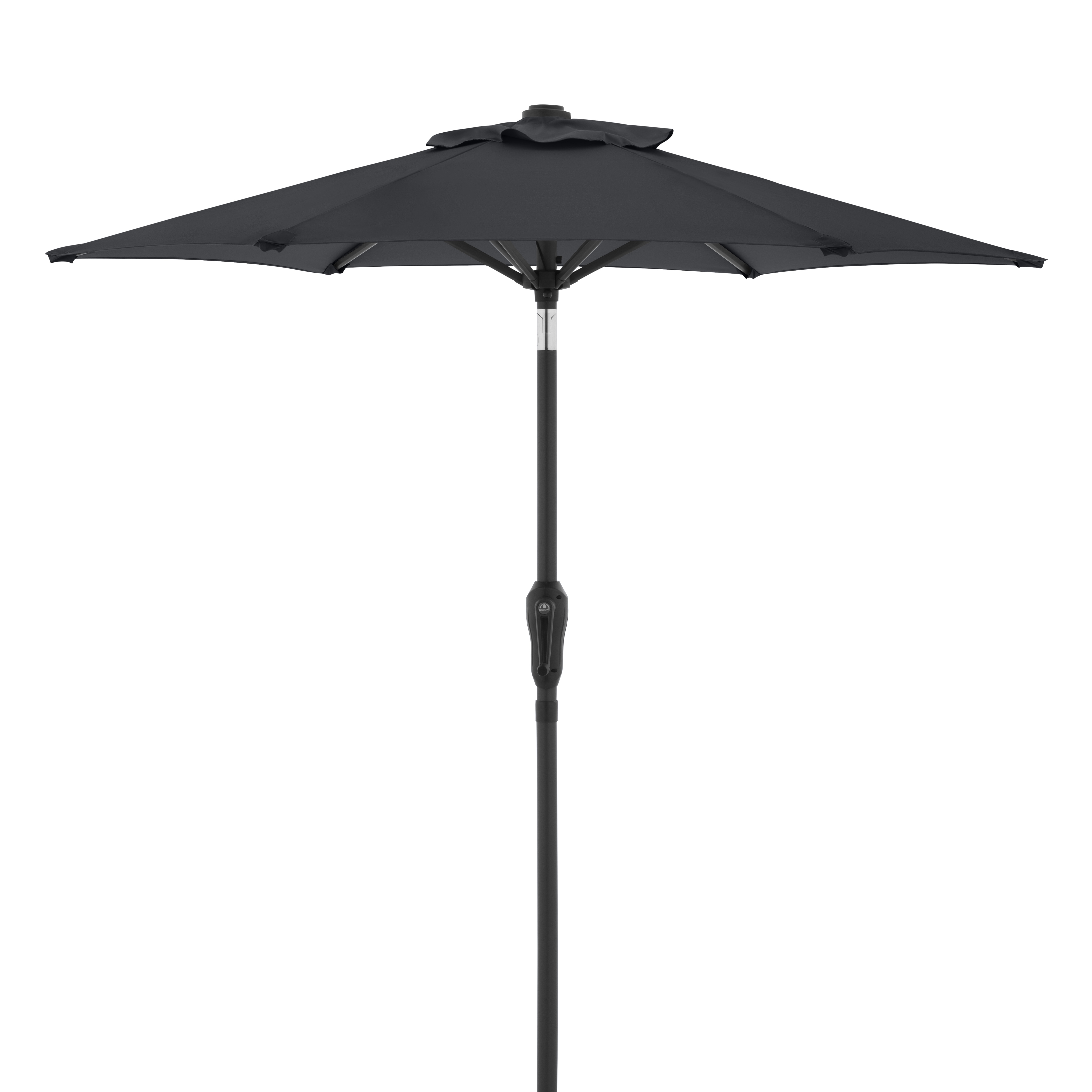 doppler Mittelmastschirm LIFE 180 Lift, Aluminium Anthrazit / 100 % Polyester 180 g/m² Anthrazit