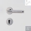 Vorschaubild Griffwerk Wechselgarnitur LOREDANA K3-Edelstahl poliert/matt