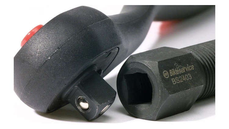 Bikeservice Polradabzieher M18 x 1,5 mm, Außengewinde, Rechtsgewinde