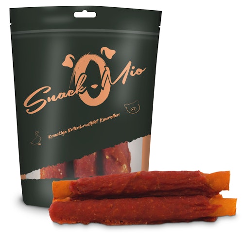 SnackOMio Kaurolle 3 Stück 150 Gramm Hundesnack