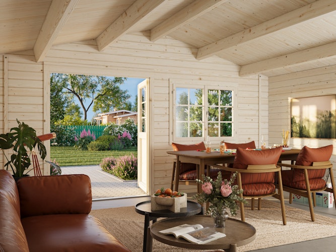 Palmako Gartenhaus Britta 22,3 m² - 40 mm