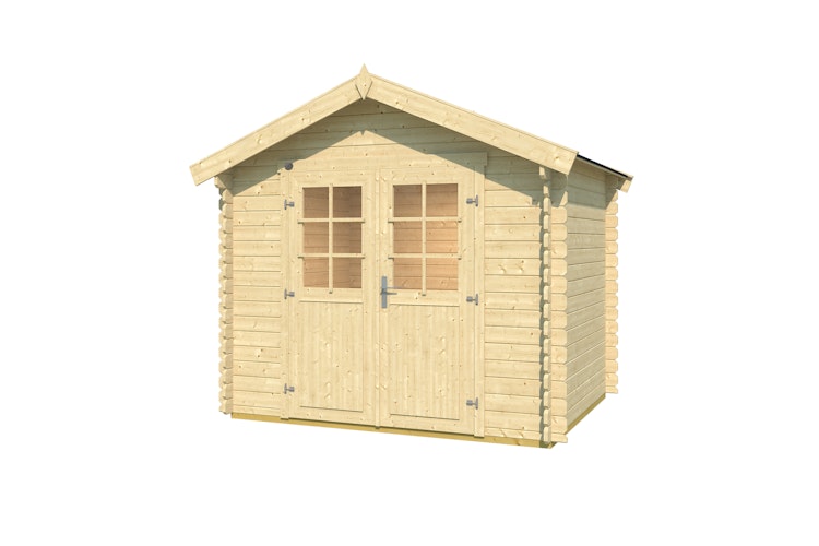 Weka Gartenhaus 209 - 28 mm
