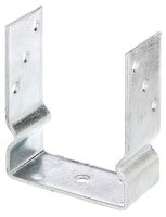 Alberts® U-Pfostenträger Holzschutz 150x60x4mm zum Aufschrauben für verschiedene Pfostenstärken