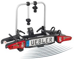Uebler Heckträger i21 - DC 60 kg schwarz/silber