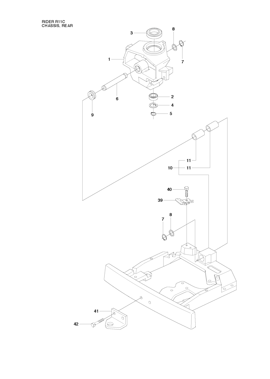 Explosionszeichnung Ersatzteile