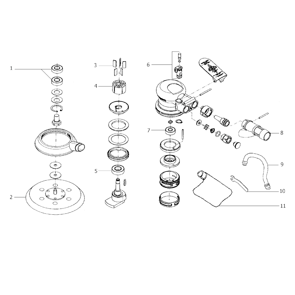 Explosionszeichnung Ersatzteile