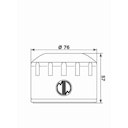 Vorschaubild MIW Ölfilter P5002 Filterpatrone 76 mm (OEM-Qualität)