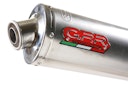 Vorschaubild GPR Endschalldämpfer Kawasaki ZX-7R ZX750F 2001/02 EC-Approv. bolt-on Silencer Inox Tondo / Round