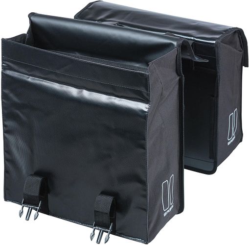 Basil Doppeltasche Urban Load schwarz MIK 2.0