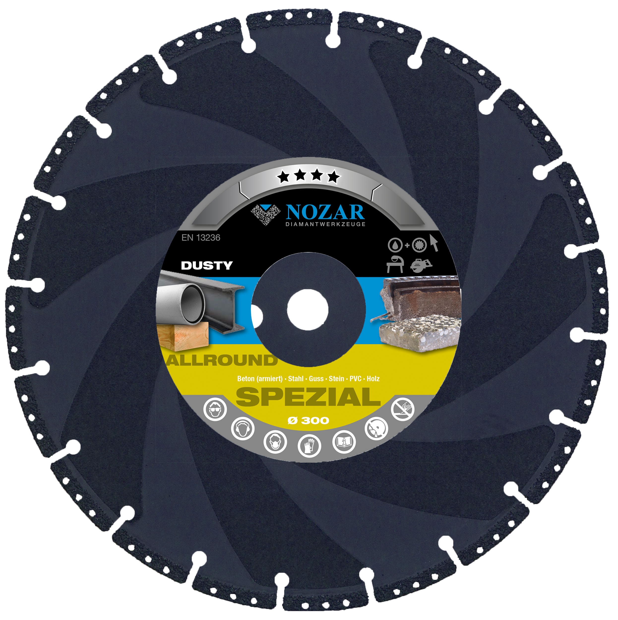 Nozar Diamant-Trennscheibe Dusty 300 mm