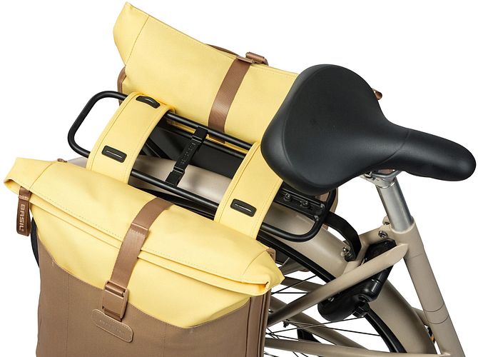Basil Doppeltasche Vive beige/gelb